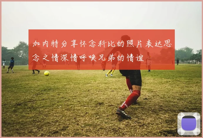 加内特分享怀念科比的照片表达思念之情深情呼唤兄弟的情谊