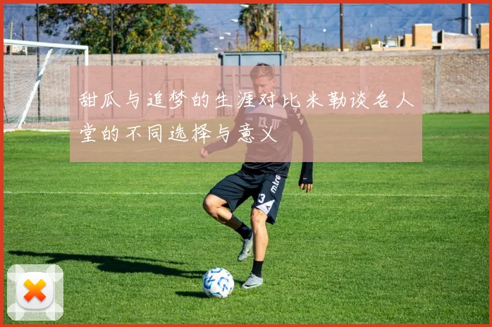 甜瓜与追梦的生涯对比米勒谈名人堂的不同选择与意义